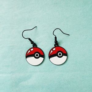 🔮3/$15 Pokemon Ball Earrings